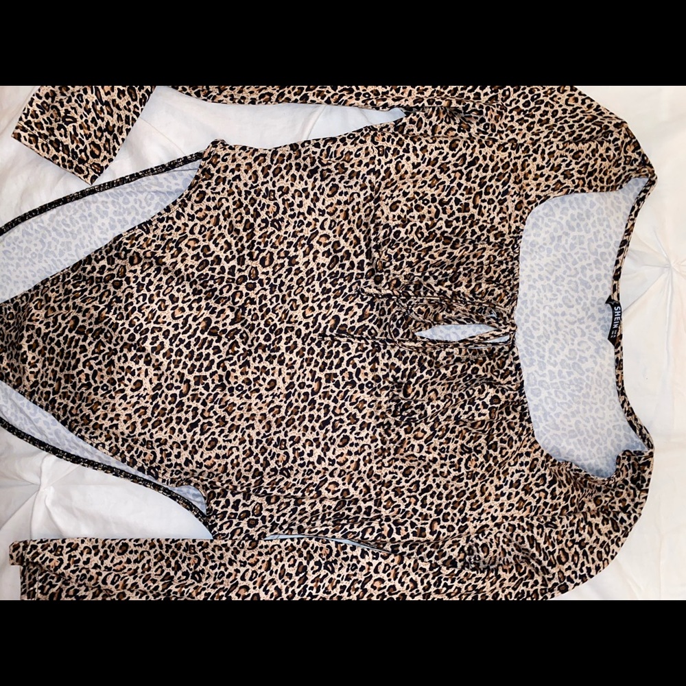 Leopard Print Bodysuit